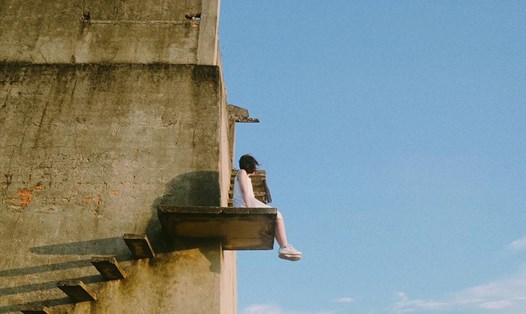 "Nấc thang" dẫn lối vào "thiên đường sống ảo". Ảnh: instagram