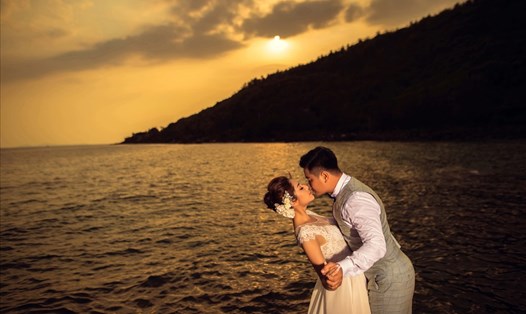 Bộ ảnh cưới lãng mạn của Hoa hậu Đặng Thu Thảo.