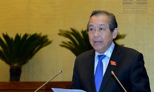 Phó Thủ tướng Thường trực Trương Hòa Bình (Ảnh: QH)