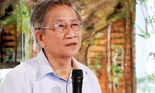GS Nguyễn Minh Thuyết-Tổng chủ biên chương trình giáo dục phổ thông mới khẳng định nhiều nước đã thực hiện nhiều SGK. Ảnh: Đình Tuệ.