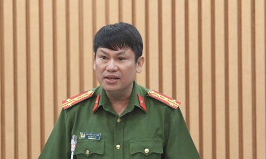 Đại tá Nguyễn Văn Viện - Phó giám đốc Công an TP Hà Nội.