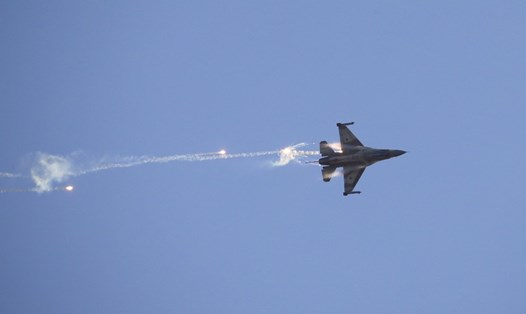 Chiến đấu cơ F-16 của Israel. Ảnh: Reuters