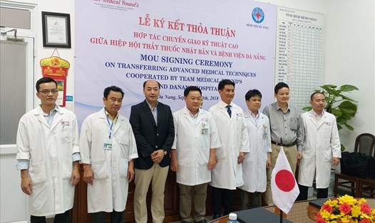 Đội ngũ y bác sĩ tại bệnh viện Đà Nẵng sẽ sang Nhật học tập về ghép gan. Ảnh: TT