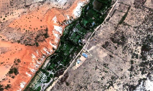 Suối Tiên nhìn từ không ảnh