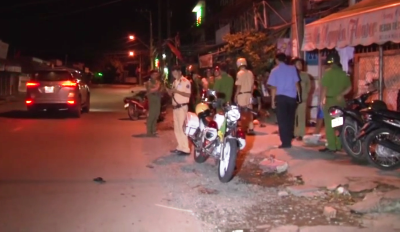 Hiện trường vụ tai nạn