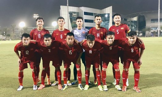 Đội hình xuất phát của U19 Việt Nam trong trận thắng ngược trước đối thủ mạnh là U19 Bờ Biển Ngà. 