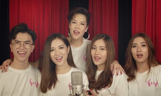 Thu Phương và nhiều nghệ sĩ tham gia MV "Giữ lấy tuổi thơ". 