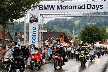 BMW Motorrad Days tại Garmisch-Partenkirchen (Đức).