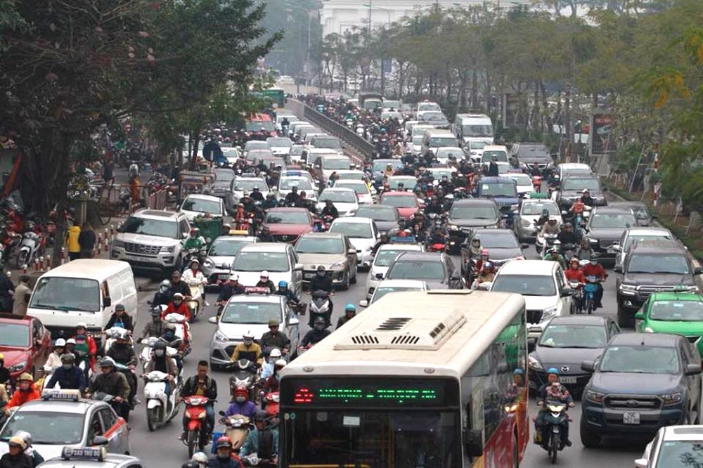 Nhiều nước trên thế giới đã thu phí chống ùn tắc giao thông. Ảnh: Phạm Hùng.