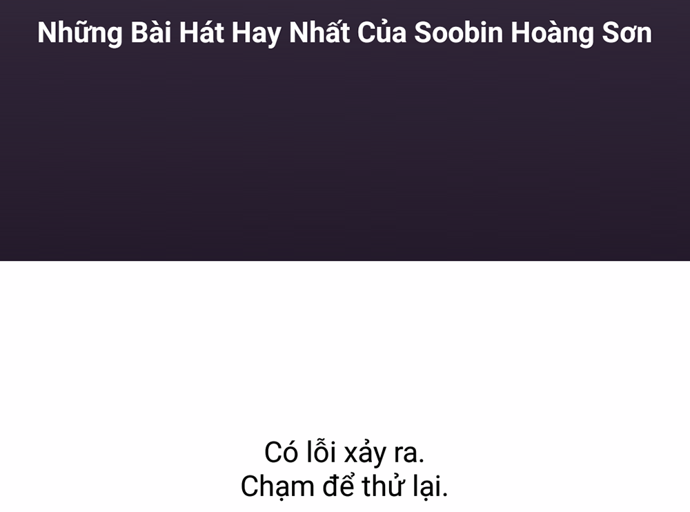 Hơn 15 giờ chiều ngày 23.9, trang Zing MP3 vẫn chưa thể hoạt động trở lại.