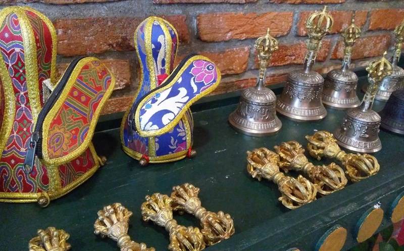 Một góc không gian văn hóa Tạng ở Sài Gòn. Ảnh: H.V.M