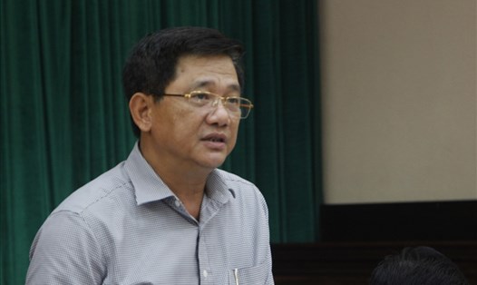 Ông Phạm Xuân Tiến - Phó Giám đốc Sở Giáo dục đào tạo Hà Nội trả lời các vấn đề về Sữa học đường. Ảnh: Nguyễn Hà