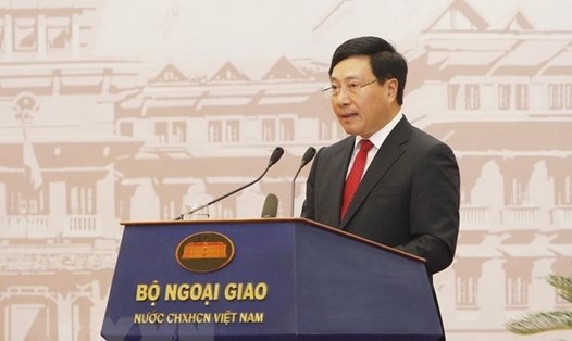 Phó Thủ tướng, Bộ trưởng Ngoại giao Phạm Bình Minh. Ảnh: TTXVN