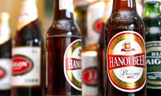 Sự sụt giảm mạnh của sản phẩm bia chai Hà Nội dẫn tới kết quả kinh doanh của Habeco không đạt được các chỉ tiêu đặt ra. Ảnh: PV
