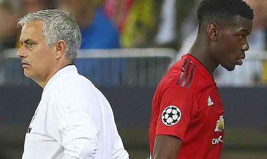 Mourinho và Pogba đã không nhìn mặt nhau từ lâu.