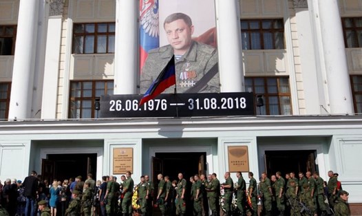 Ông Alexander Zakharchenko, lãnh đạo Donetsk, bị ám sát ngày 31.8. Ảnh: Reuters