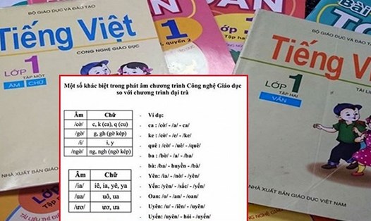 Đánh vần theo sách Tiếng Việt 1 Công nghệ Giáo dục khiến phụ huynh hoang mang. Ảnh minh họa, nguồn: VTC.