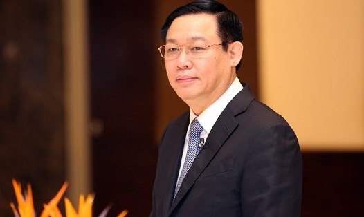 Ủy viên Bộ Chính trị, Phó Thủ tướng Chính phủ Vương Đình Huệ (Ảnh: Thành Chung)
