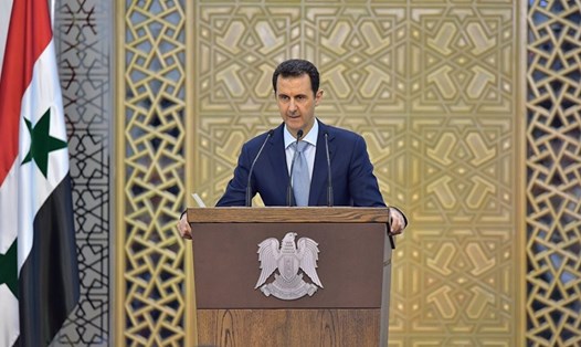 Tổng thống Syria Bashar al-Assad. Ảnh: AP.