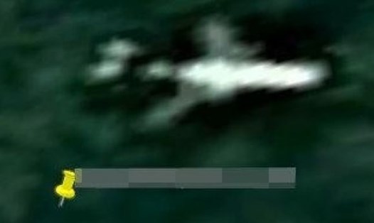 Hình ảnh trên Google Maps được chuyên gia người Anh Ian Wilson cho là xác máy bay MH370.