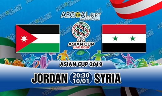 Dự đoán Jordan vs Syria Asian Cup 2019: Kèo dưới sẽ thắng?.