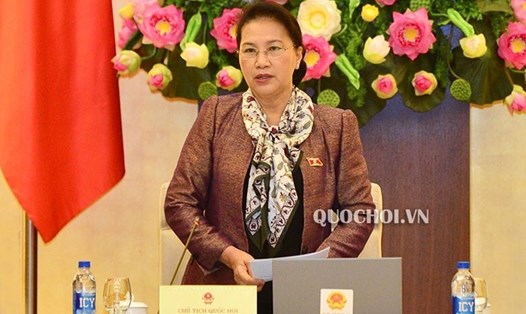 Chủ tịch Quốc hội Nguyễn Thị Kim Ngân. Ảnh: QH.
