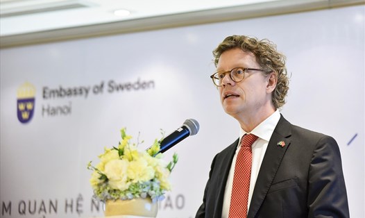 Đại sứ Thụy Điển tại Việt Nam Pereric Högberg. Ảnh: Hồng Nguyễn. 