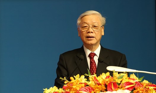 Tổng Bí thư, Chủ tịch Nước Nguyễn Phú Trọng. Ảnh: P.V. 