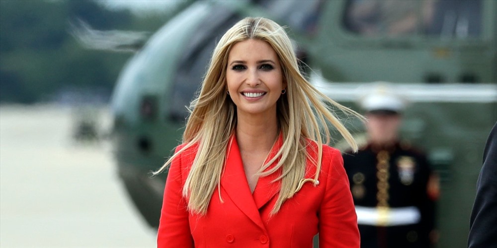 Ivanka Trump - con gái của Tổng thống Mỹ Donald Trump. Ảnh: AP