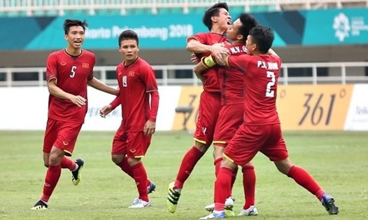 Việt Nam chỉ còn cách thắng đậm trước Yemen, tranh suất 4 đội xếp thứ 3 có thành tích tốt nhất để đi tiếp. Ảnh: Đ.T