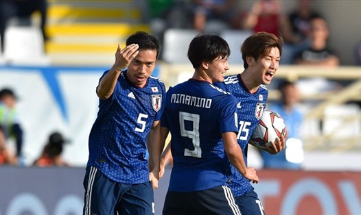 Nhật Bản chưa thực sự "nóng máy" ở Asian Cup. Ảnh AFC