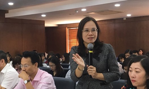  T.S Thái Thị Tuyết Dung, Trường ĐH Luật TPHCM phát biểu tại hội thảo 
