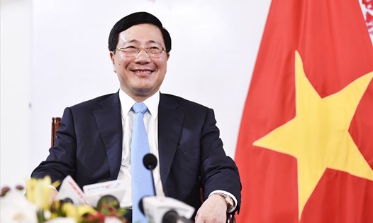 Phó Thủ tướng, Bộ trưởng Ngoại giao Phạm Bình Minh. Ảnh: Hồng Nguyễn. 