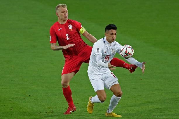 Đội bóng Kyrgyzstan nhiều cơ hội vào vòng 1/8 sau trận thắng Philippines.