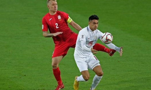 Đội bóng Kyrgyzstan nhiều cơ hội vào vòng 1/8 sau trận thắng Philippines.