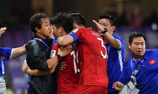 Việt Nam giành tấm vé cuối cùng dự vòng 1/8 Asian Cup 2019. Ảnh AFC