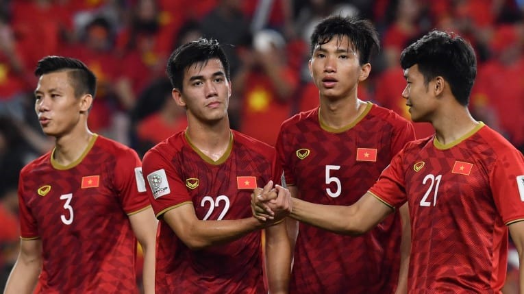 Đội tuyển Việt Nam sẽ thi đấu vòng 1/8 Asian Cup 2019 vào ngày 20.1. Ảnh AFC