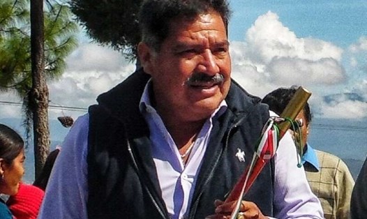 Ông Alejandro Aparicio Santiago, tân thị trưởng thành phố Tlaxiaco, bang Oaxaca, Mexico.