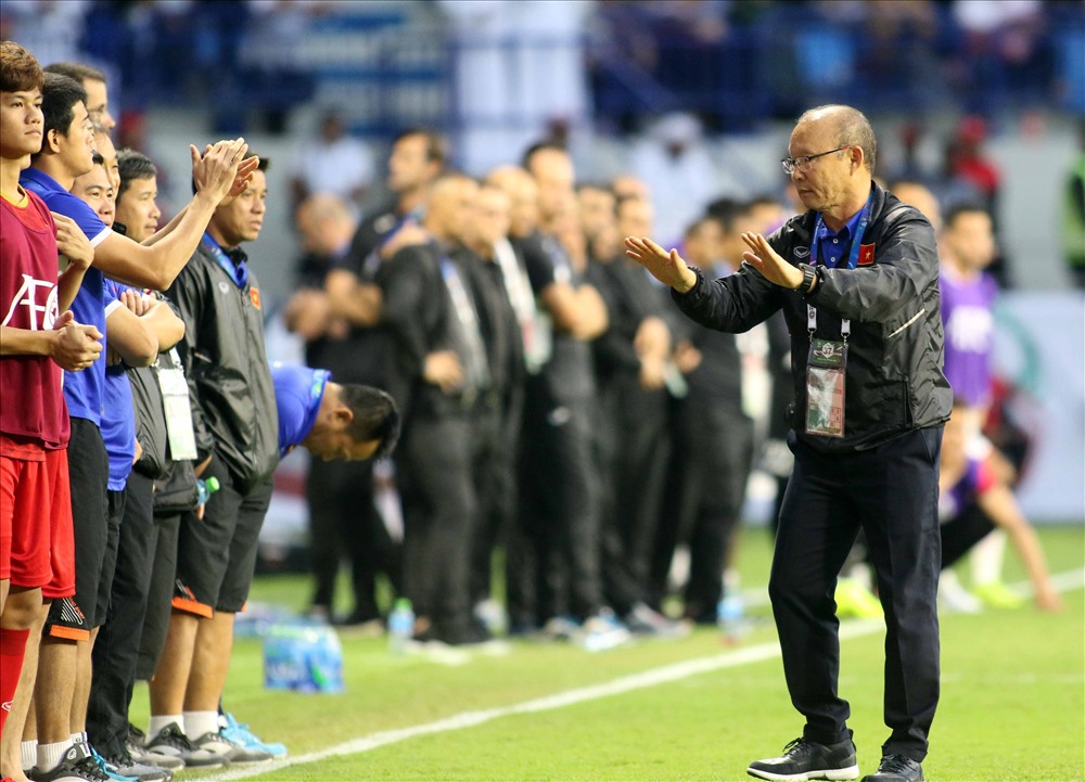 HLV Park Hang-seo như có "Cây đũa thần" khi gắn bó với BĐVN. Ảnh: Hữu Phạm