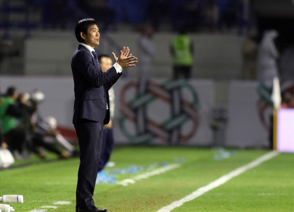 HLV Hajime Moriyasu dành nhưng lời khen để nói về HLV Park Hang-seo cũng như ĐT Việt Nam. Ảnh: Hữu Phạm