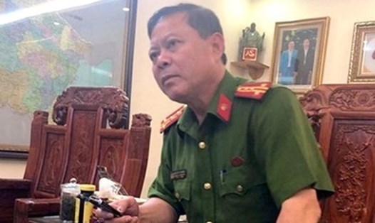 Đại tá Nguyễn Chí Phương - nguyên Trưởng Công an TP.Thanh Hóa.