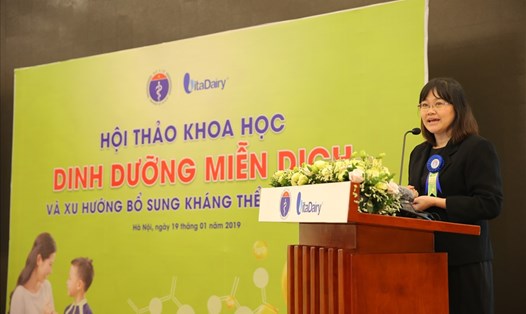 TS Nguyễn Thị Lâm- Viện Dinh dưỡng Quốc gia. Ảnh: PV