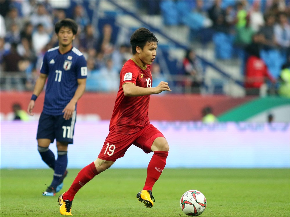 Quang Hải được truyền thông châu lục đánh giá cao tại Asian Cup 2019. Ảnh Hữu Phạm