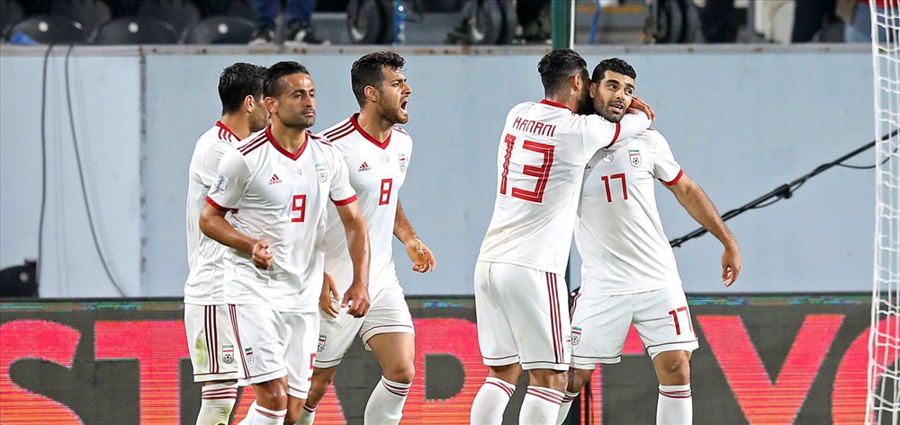 ĐT Iran thể hiện sức mạnh vượt trội tại Asian Cup 2019. Ảnh AFC