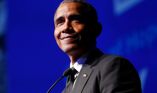 Cựu Tổng thống Mỹ Barack Obama. Ảnh: AP. 