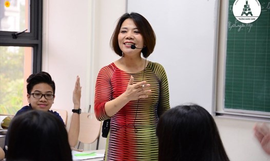 Cô Phạm Thái Lê (giáo viên môn Ngữ văn, Trường Marie Curie, Hà Nội cho rằng không nên giao bài tập về nhà trong dịp nghỉ tết.
