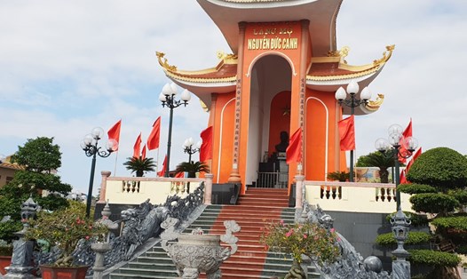Một góc khu tưởng niệm đồng chí Nguyễn Đức Cảnh. Ảnh: H.N