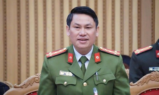 Đại tá Nguyễn Văn Viện, Phó Giám đốc Công an TP. Hà Nội. Ảnh CN.