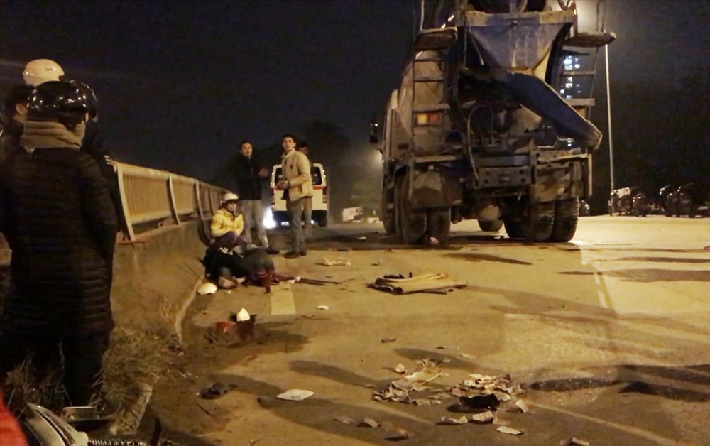 Hiện trường vụ việc. Ảnh: T.K