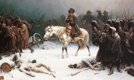 Chỉ có một phần nhỏ lực lượng quân đội Pháp của Napoleon quay về được tới Pháp. Ảnh: Wikimedia Commons.